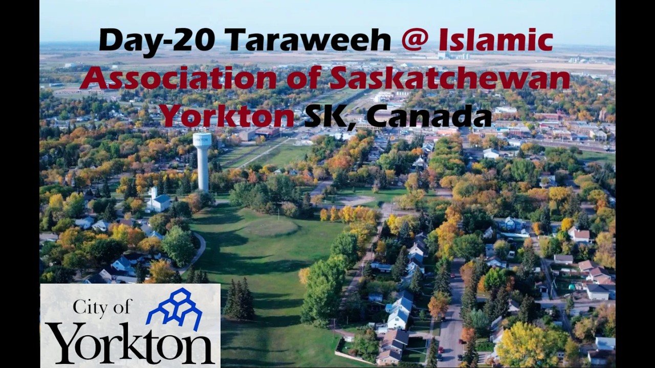 DAY-20 Taraweeh at Islamic Association of Saskatchewn Yorkton, SK, CANADA