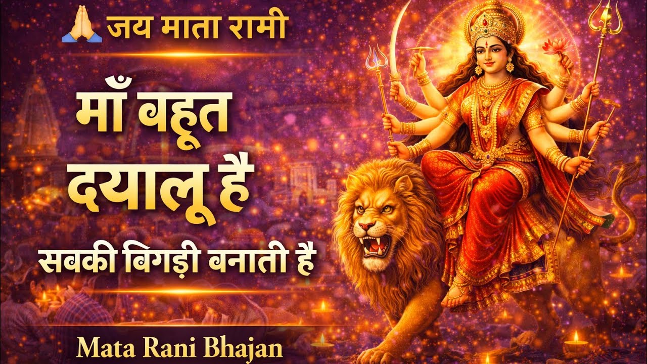 ओढ़ के चुनर लाल भवानी | Mata Rani Bhajan 2026 #jaimatadi  #mataranibhajan #durgabhajan #bhaktisong 
