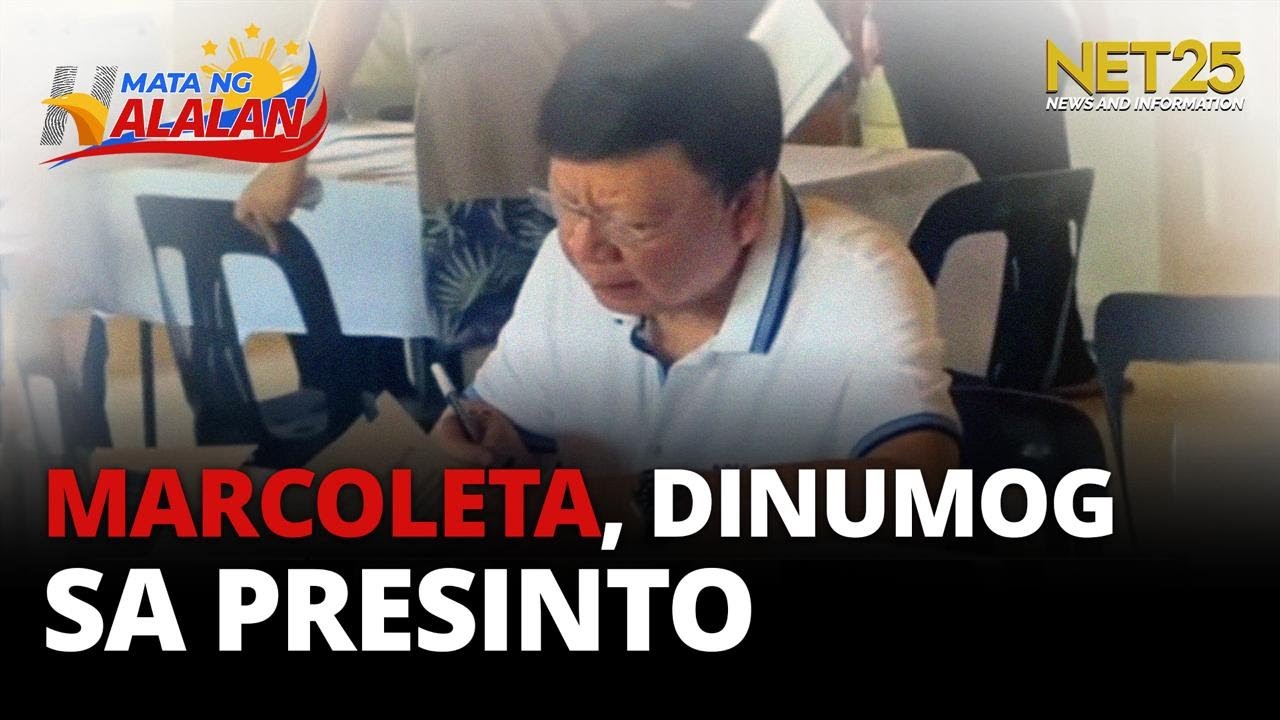 Pagboto ni Marcoleta, dinumog at inabangan