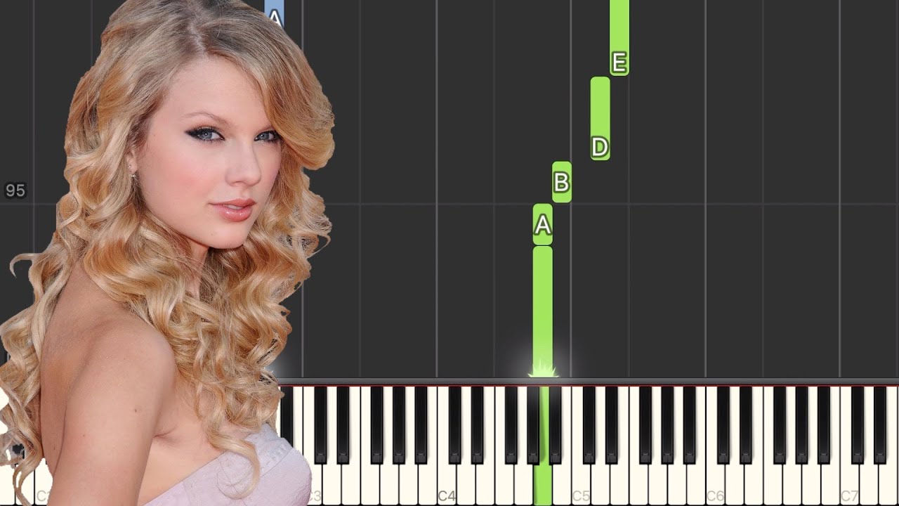 Taylor Swift - The Best Day - Piano Tutorial