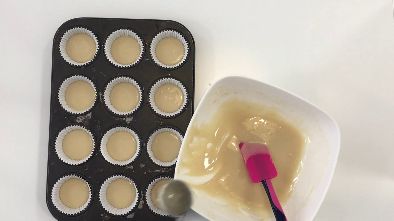 Cupcakes met mandarijn