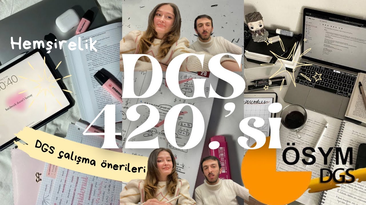 DGS 420.’Sİ | ÇALIŞMA ÖNERİLERİ | DGS TAVSİYELERİ | KAYNAKLAR | #dgs #hemşirelik #dgsmatematik #2022