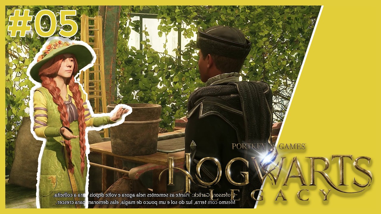 HOGWARTS LEGACY - #05 - Herbologia e Expelliarmus