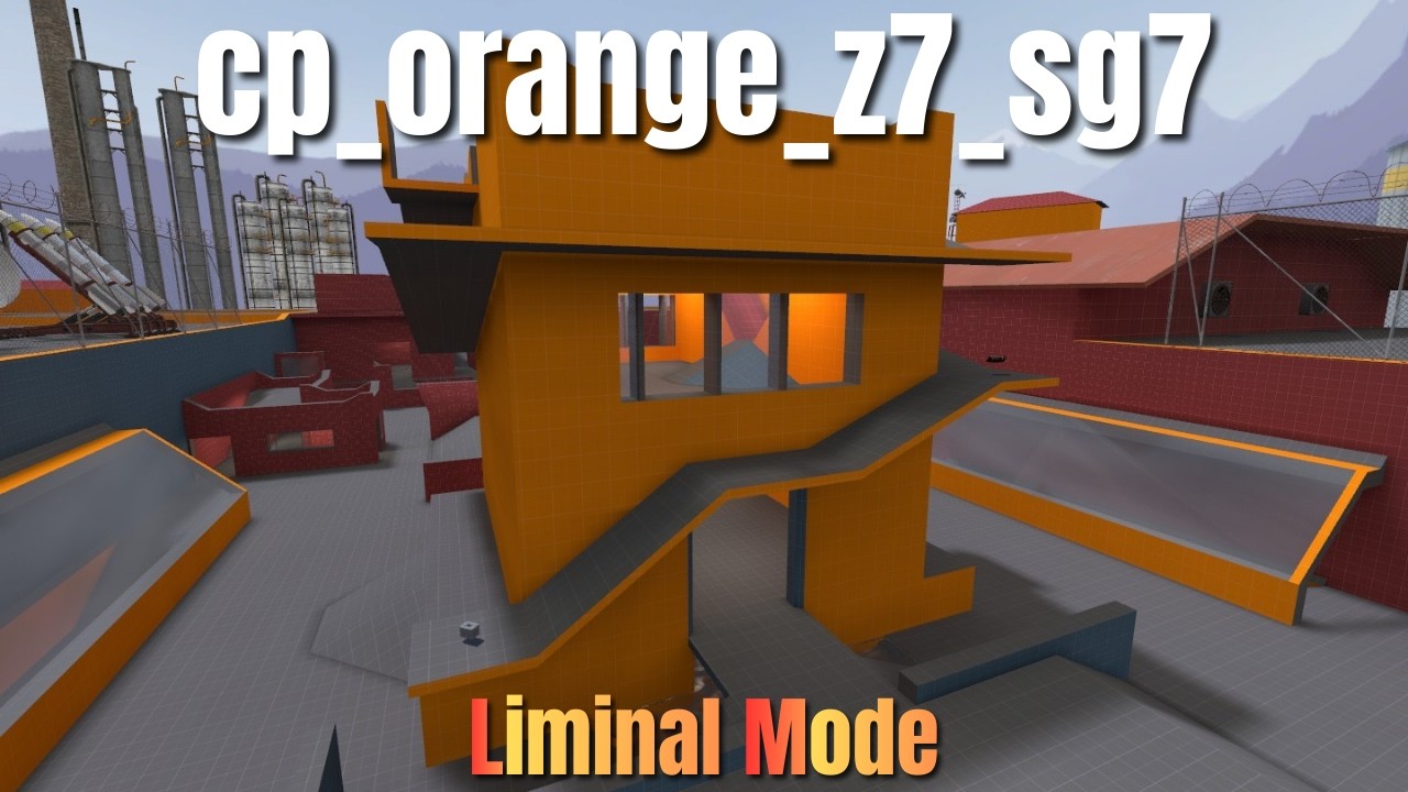 Exploring Liminal Spaces:  cp_orange_z7_sg7 - Team Fortress 2