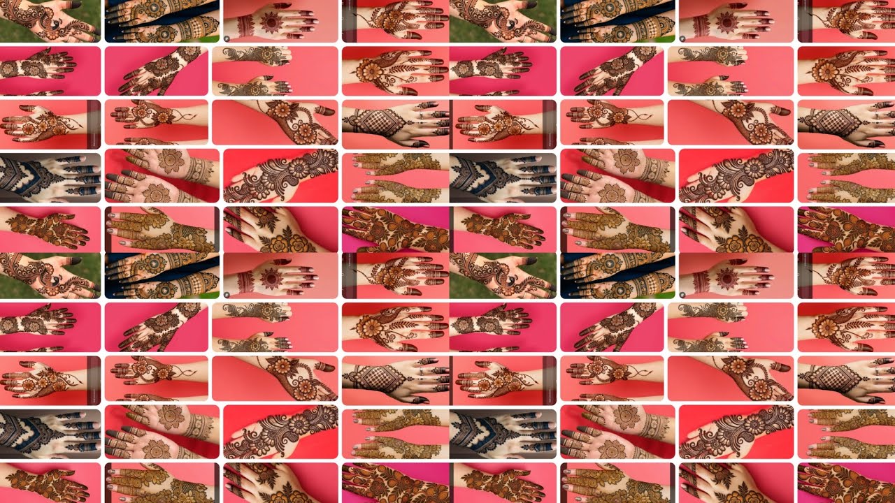 Is year ki best 100 😳 designs of 2025 //  @Mahendidesigner0001 