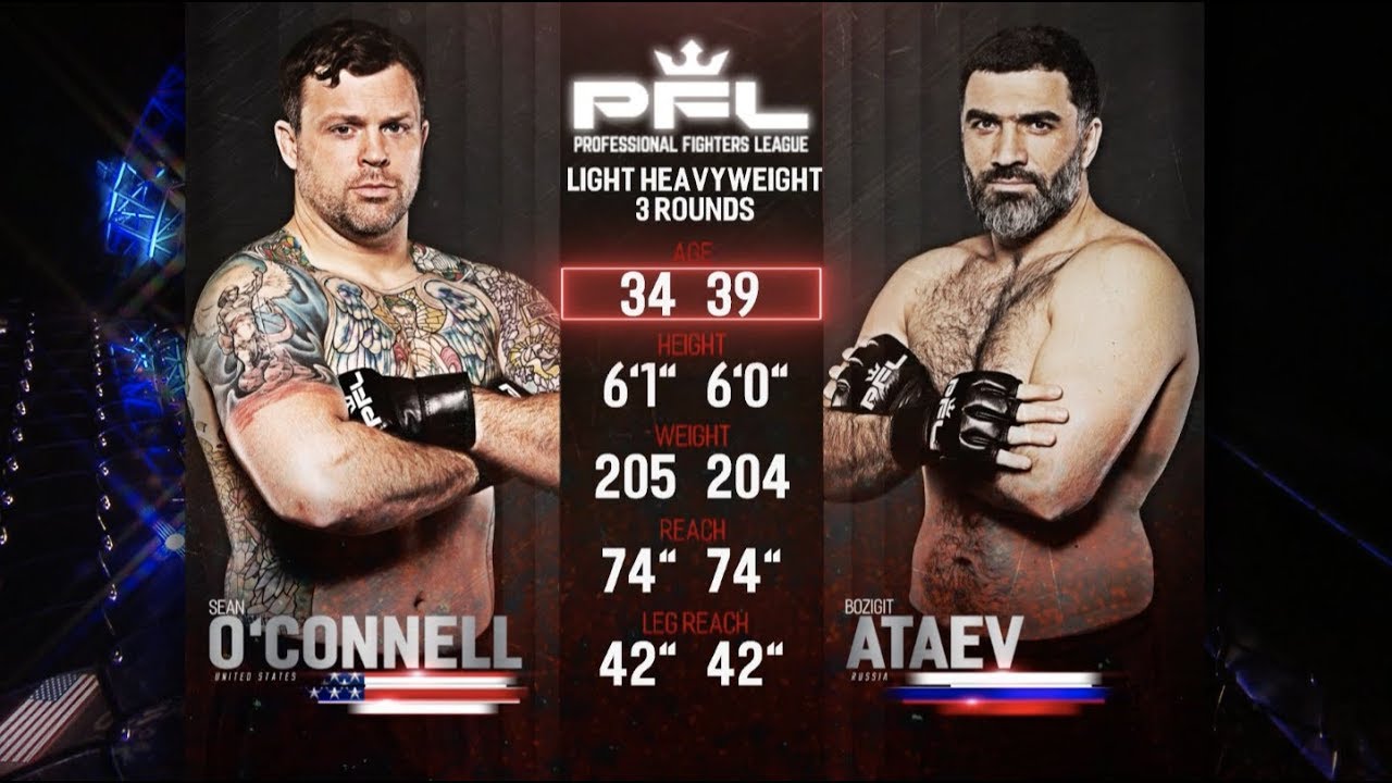 PFL 2018 Full Fight Friday: Sean O'Connell vs. Bozigit Ataev