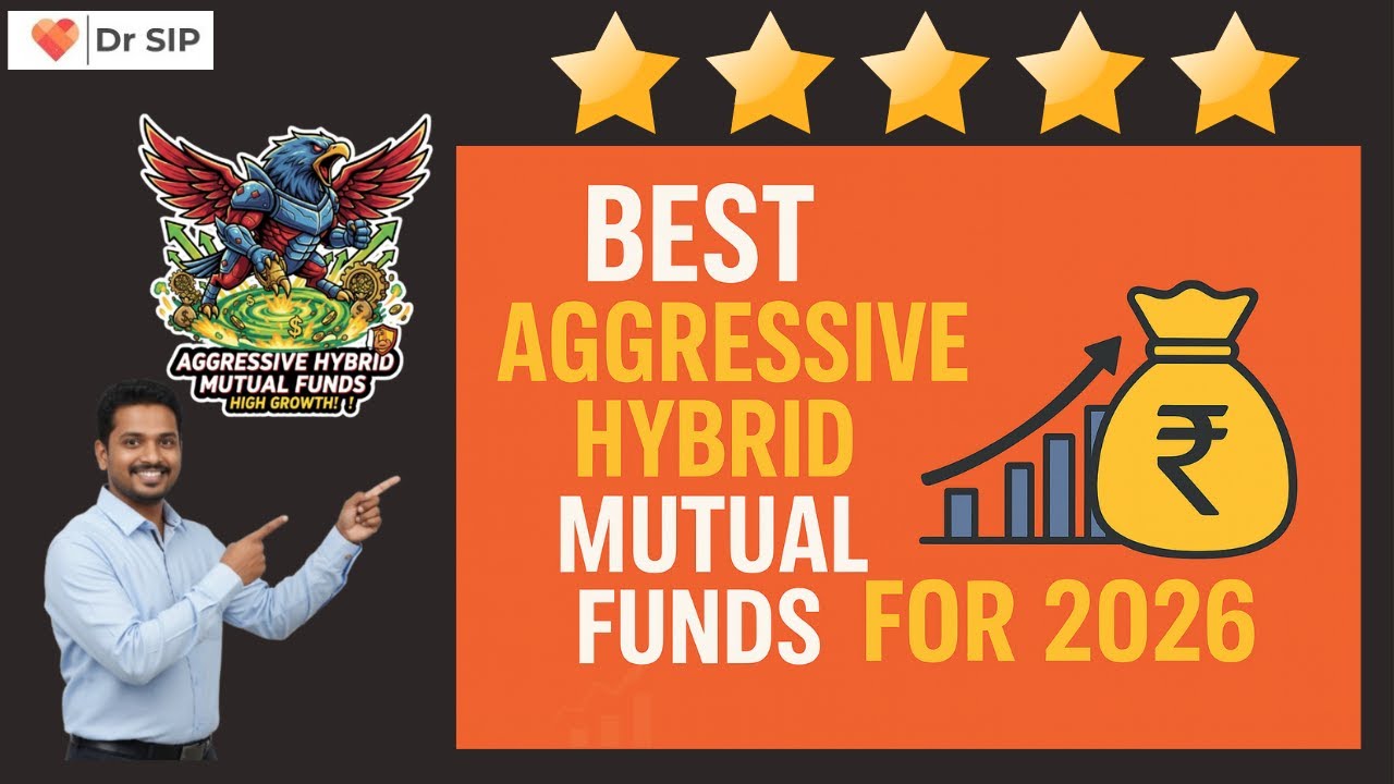 Best Aggressive Hybrid mutual funds for 2026 | Dr SIP