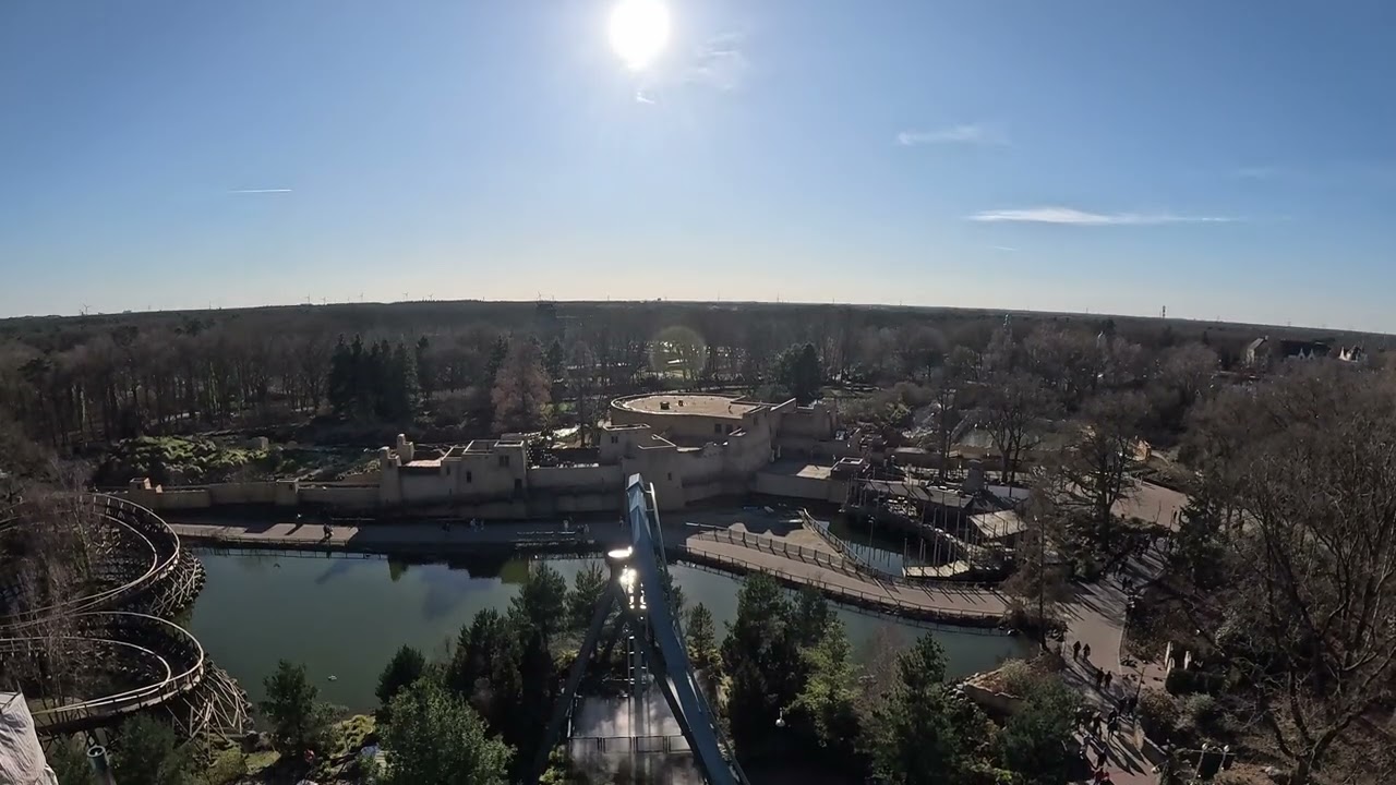 [THE ONLY DIVE COASTER IN THE NETHERLANDS] De Baron 1898 - De Efteling 2026 - POV Onride (Front Row)