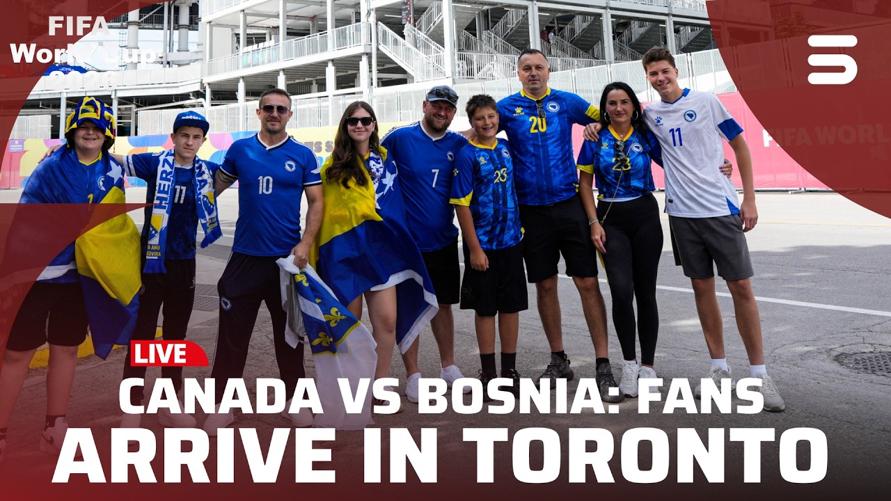 LIVE: Toronto Stadium Fills Before Canada Group B Match | ZO1J