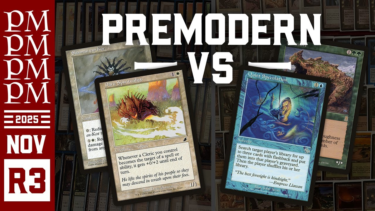 Lifegain Combo vs Oath Spec - R3 - Ноябрь 2025 Premodern Monthly