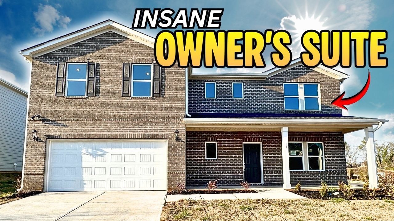Tour Inside This Stunning New Construction Home in Greenville SC | Oakley Plan by Meritage Homes