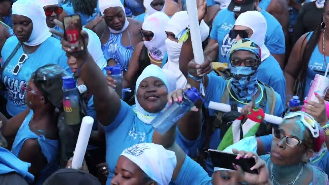 Signal Band Jouvert Morning in Roseau Part 1