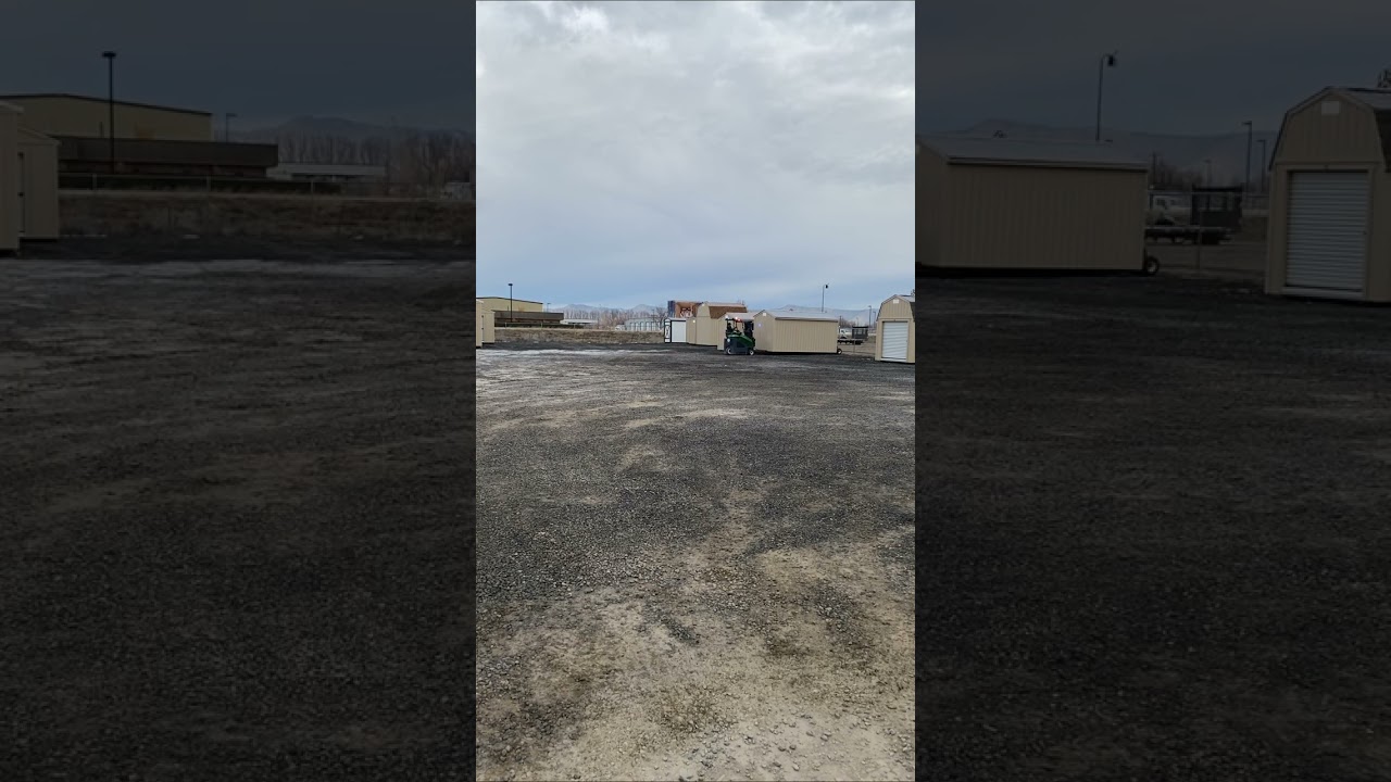 Moving a Shed? Just Paint it Any Color! 