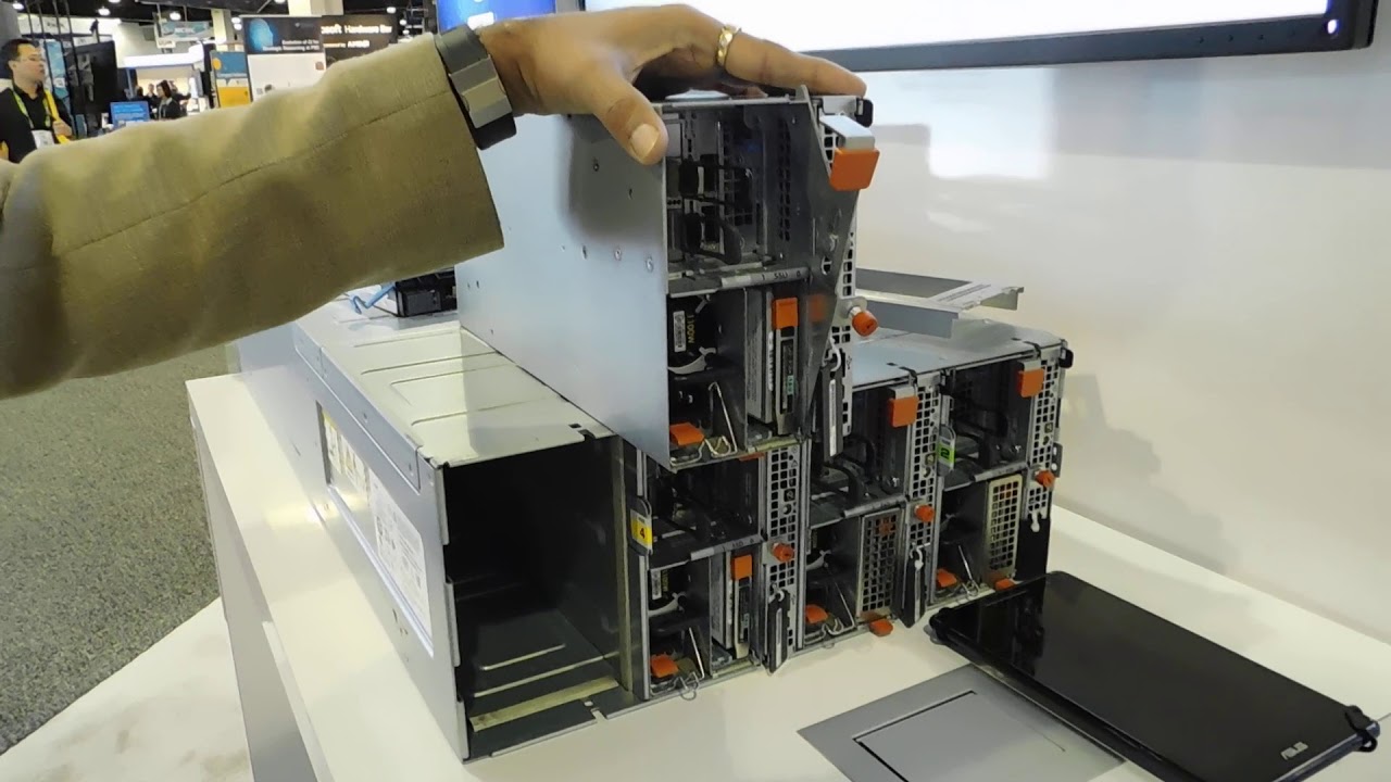 60 drives with 4 storage nodes inside the Isilon H500!