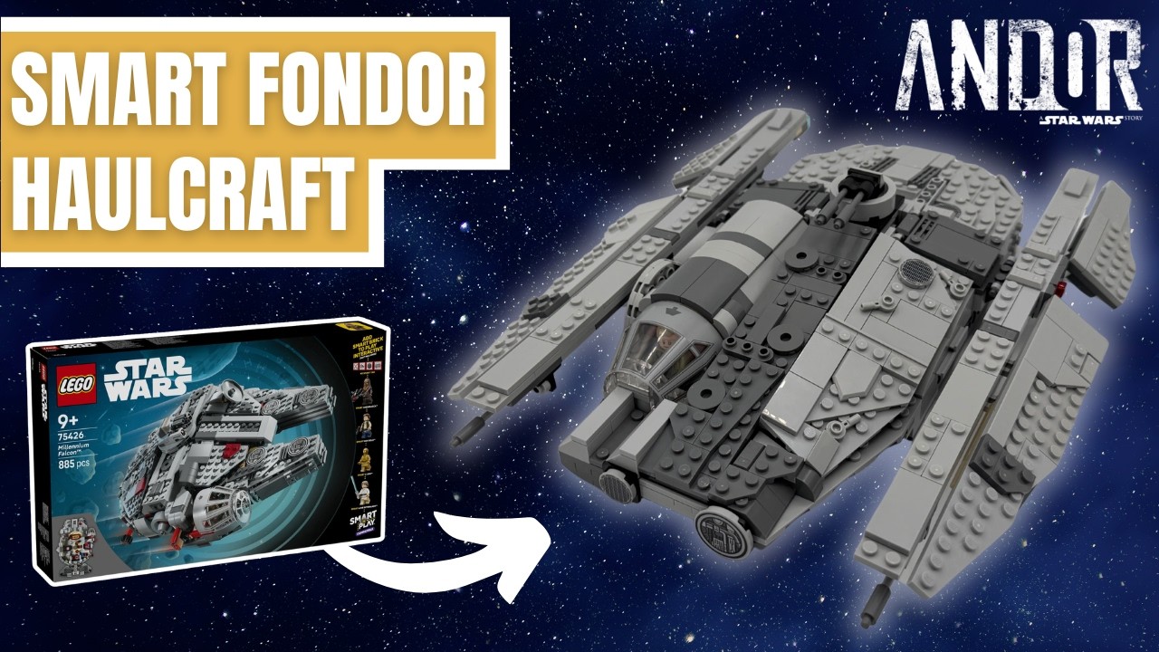 LEGO Smart Brick&hellip; But Actually Good | Fondor Haulcraft from ANDOR | 75426 Alternate Model