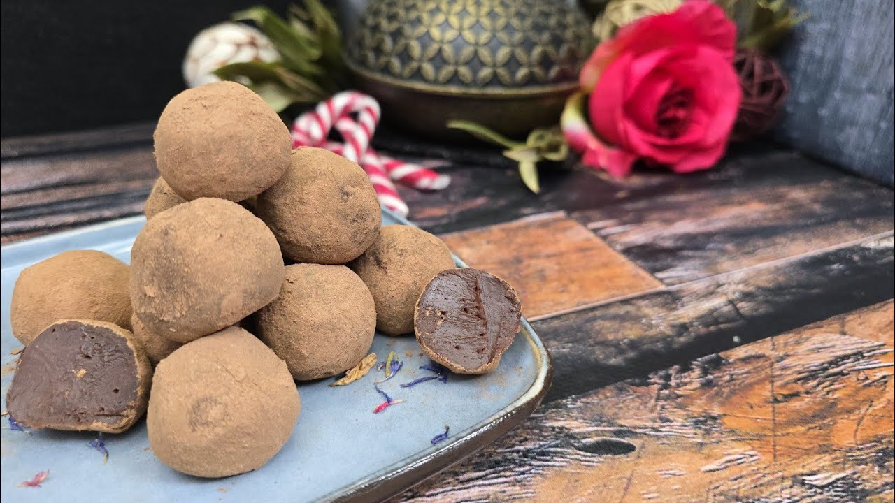 Easy Chai Latte Truffles (With Spiced Cocoa Dust!)