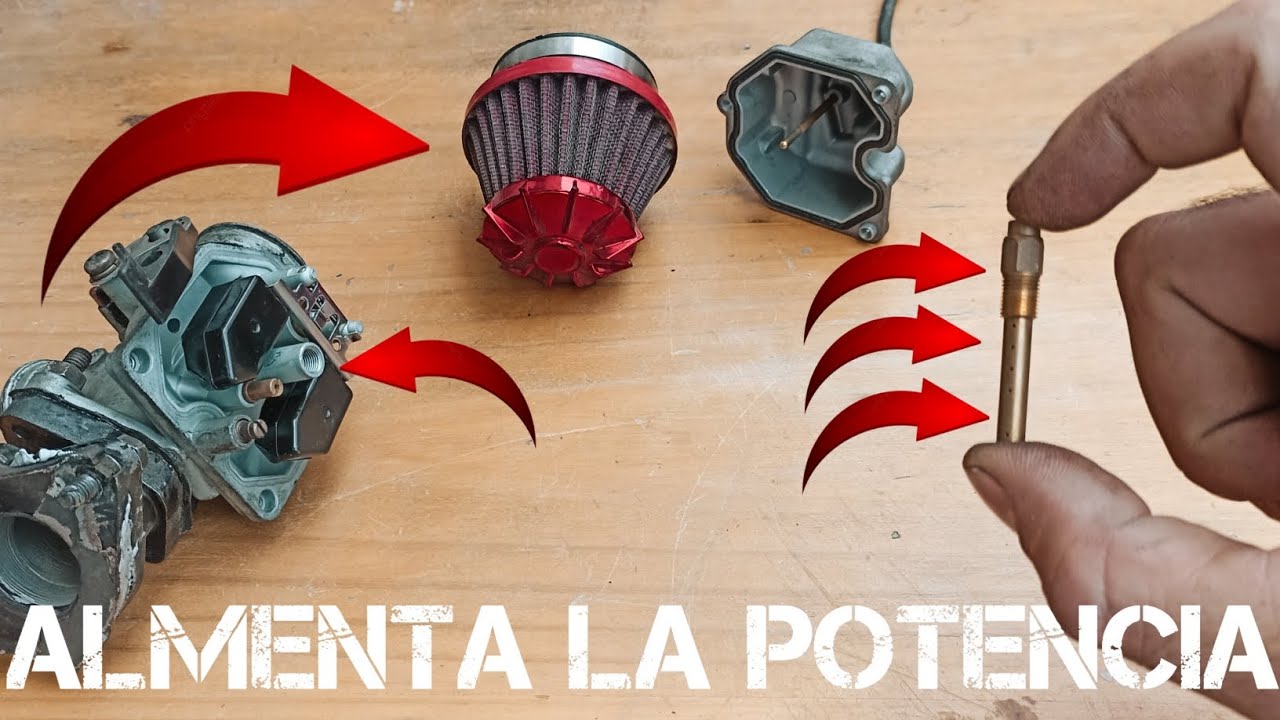 Como  Aumentar la POTENCIA de mi MOTO