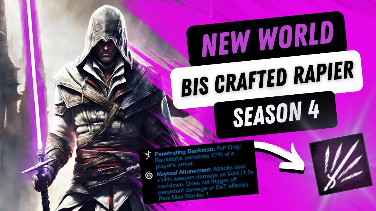 LIGHT MELEE ASSASSIN IS THE FUN WAY TO PVP | SEASON 4 | NEW WORLD PvP