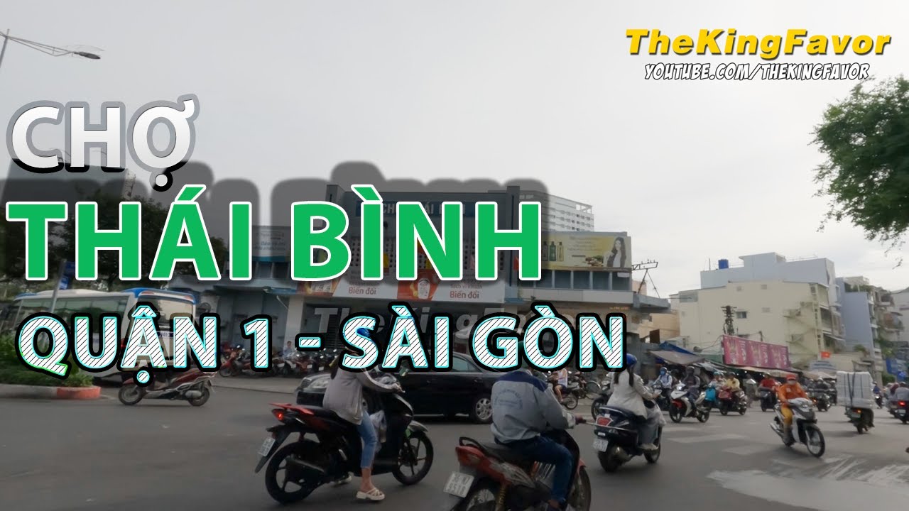Đi Chợ Buổi Sáng - Chợ THÁI BÌNH Quận 1 Ngày Nay | Saigon | Vietnam Market