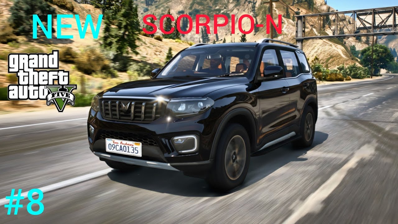 MICHEAL BOUGHT NEW SCORPIO-N IN GTA 5 !!! GTA 5 STORY#8