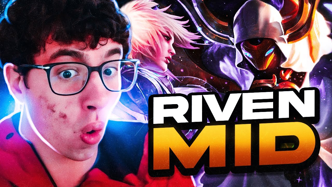 A RIVEN MID É REALMENTE FORTE?!?! (DESTRUÍ O MID INIMIGO)