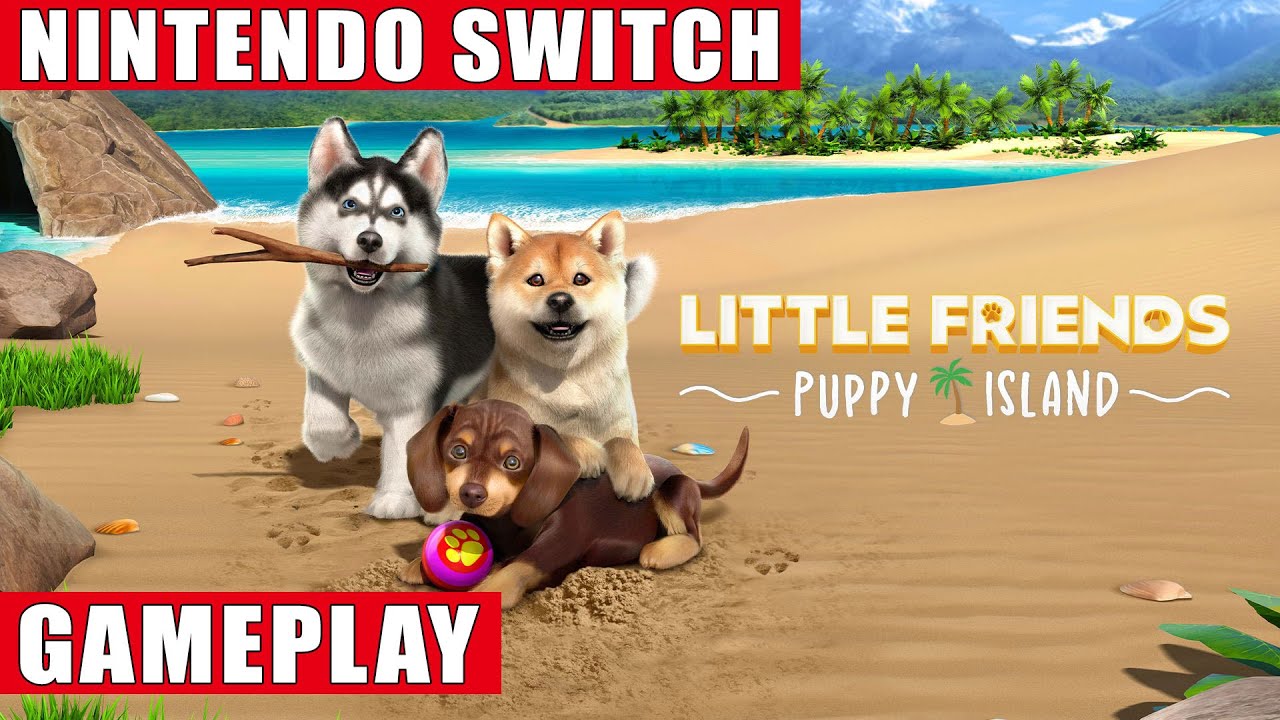 Little Friends: Puppy Island Nintendo Switch Gameplay