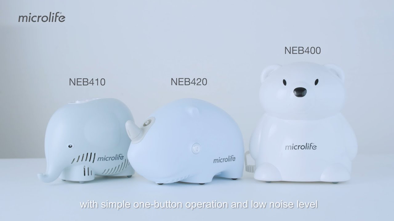 [FR] Children’s Nebulisers-NEB 400, 410 & 420: Comfortable treatment for kids and the whole family.