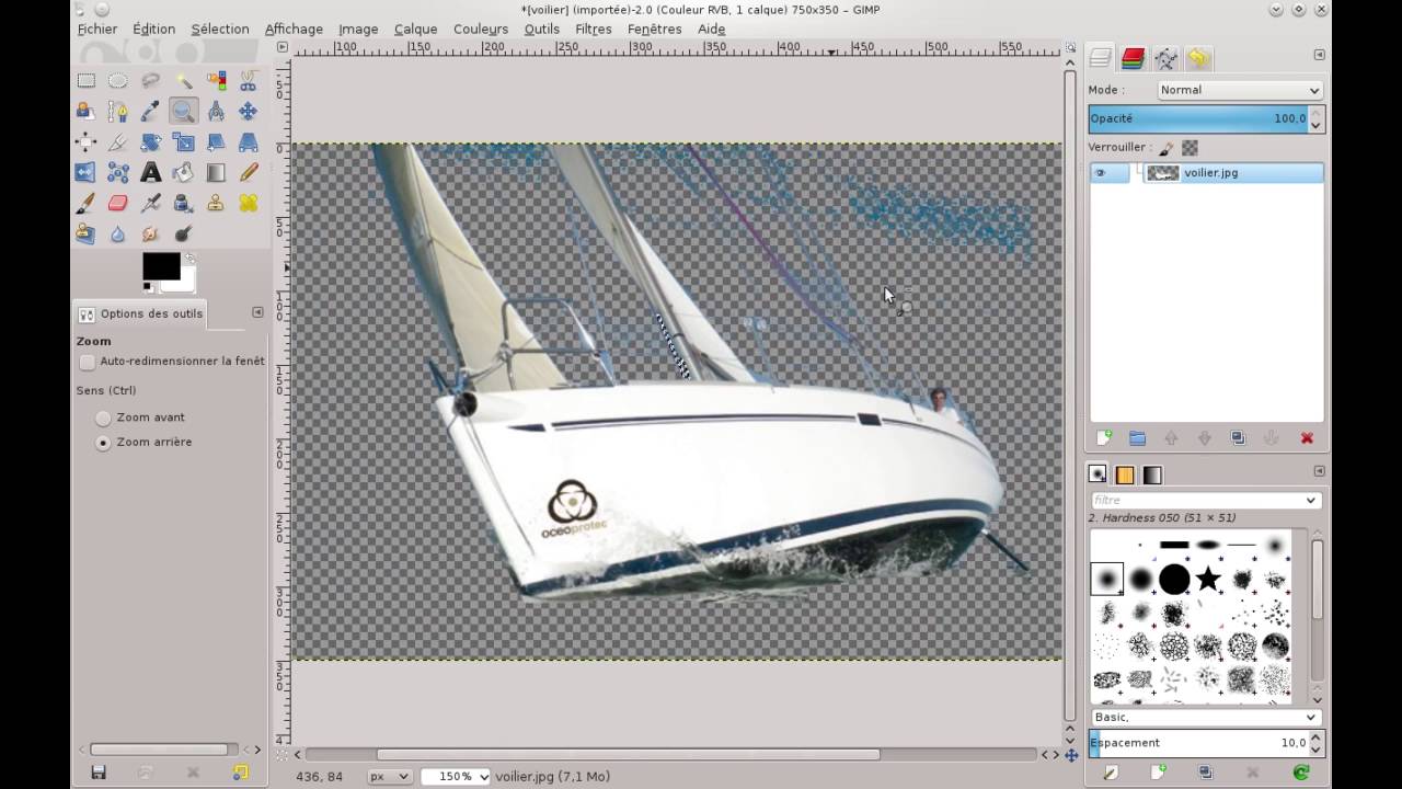[TUTO] Détourer une image et faire un photo-montage : The Gimp Part#3