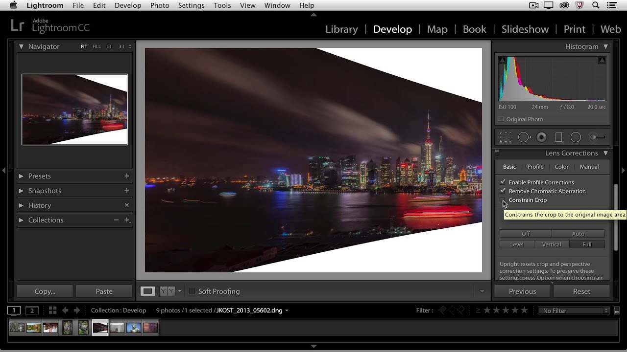 Lightroom CC - Removing Lens Distortions and Correcting Perspective | Adobe Lightroom