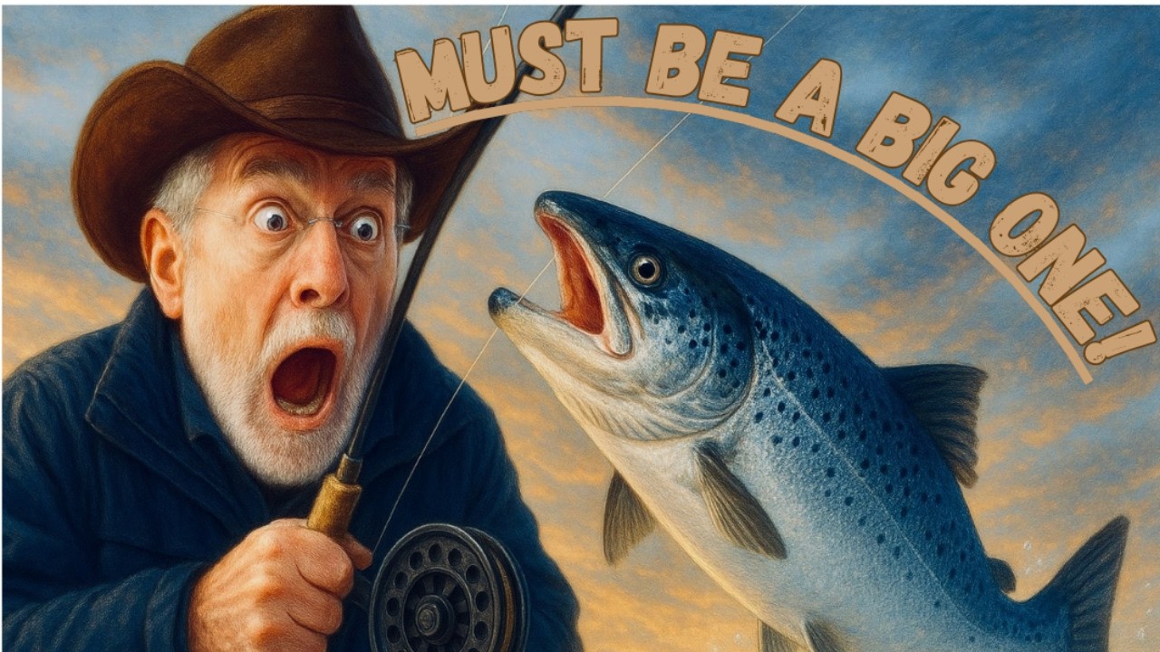 Fly Fishing Big Atlantic Salmon West Ranga Home Pool August 2024