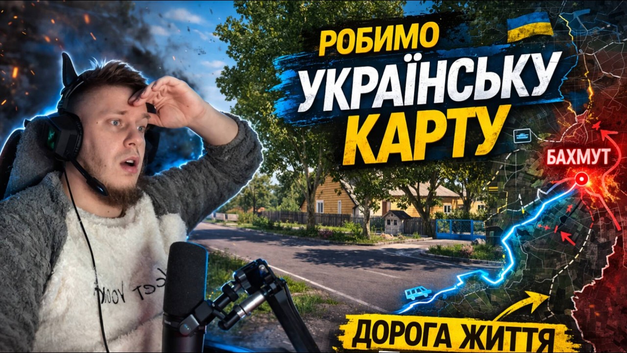 Створюємо РЕАЛІСТИЧНІ українські села в Arma Reforger по Google Maps