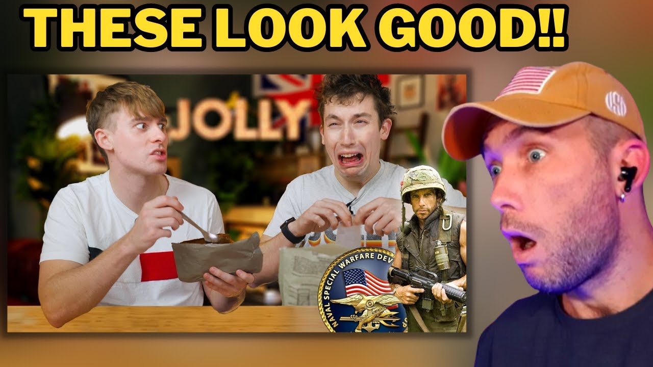 South African Reacts To Brits try US Navy Seal rations