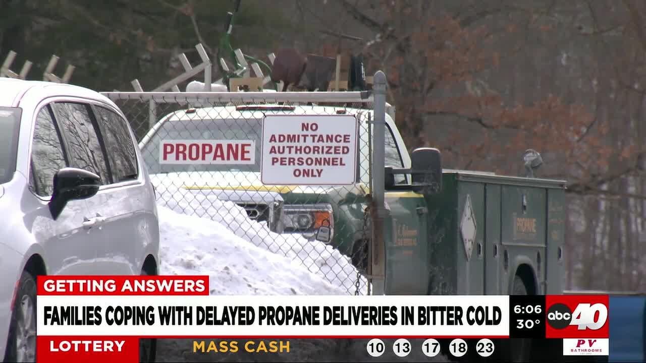 Families cope with delayed propane deliveries in bitter cold