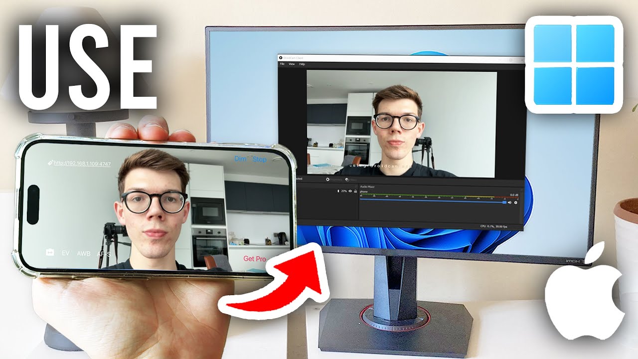 How To Use iPhone As Webcam On PC - Step By Step