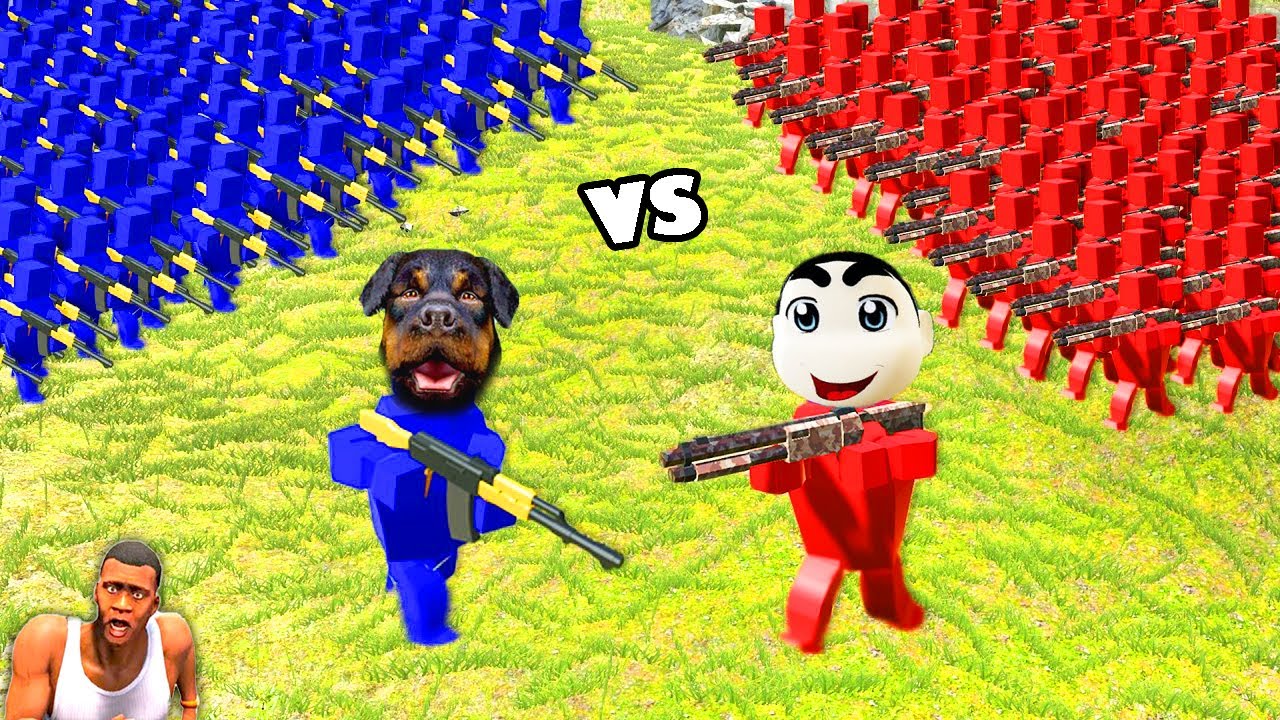 SHINCHAN and CHOP Attacked my CITY in REVENFIELD Biggest Battle