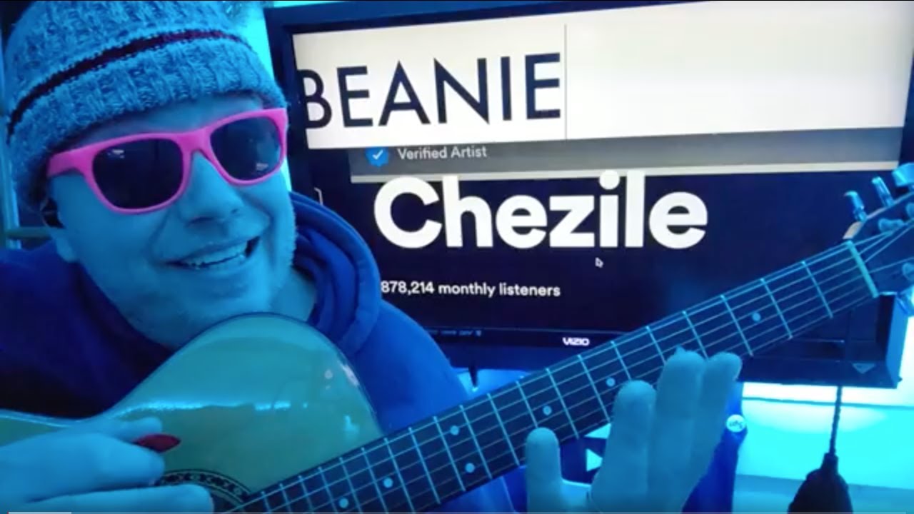Beanie - Учебное пособие по игре на гитаре Chezile (урок для начинающих!)