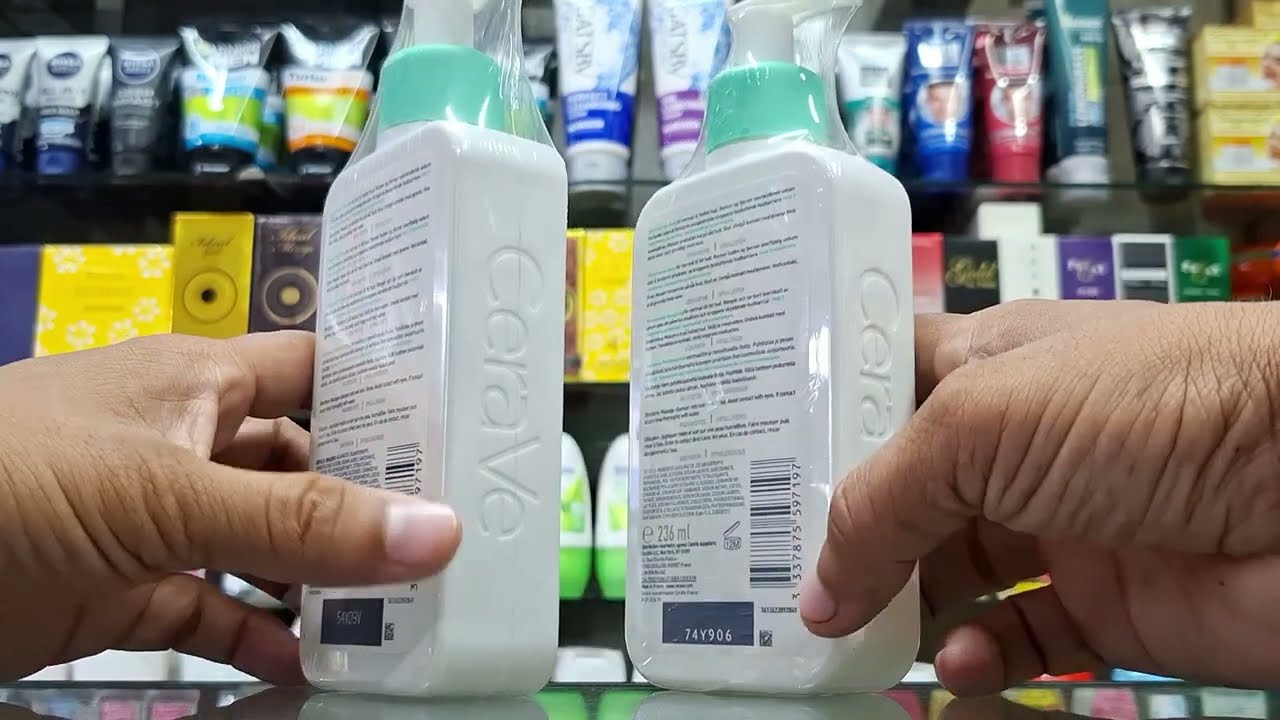 CeraVe Foaming Cleanser Original vs Fake review
