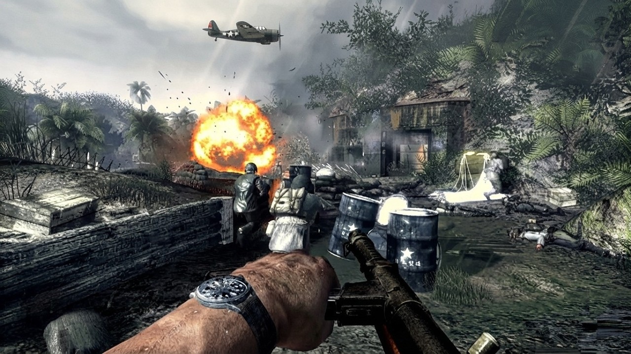 Call of Duty: World at War Campaign May 14, 1945 Wana Ridge Okinawa - 2 Co-op Veteran