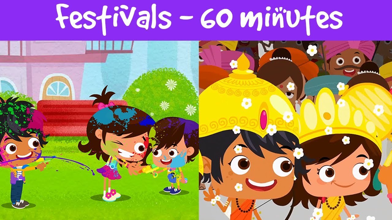 Festivals Of India | Different Types Of Festivals | Kids Festival Compilation Video | Jalebi Street