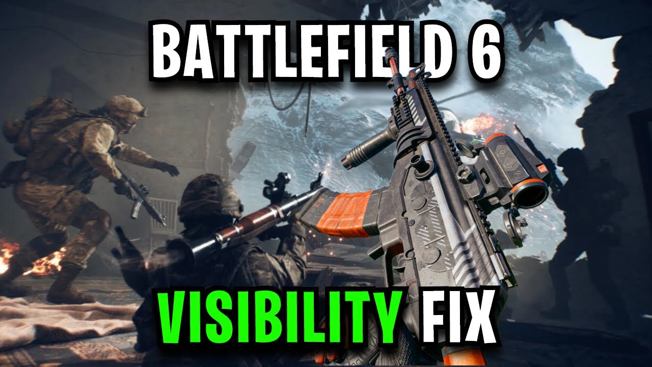 ИСПРАВЬТЕ ПЛОХУЮ ВИДИМОСТЬ В BATTLEFIELD 6! (Настройки + Конфигурация)