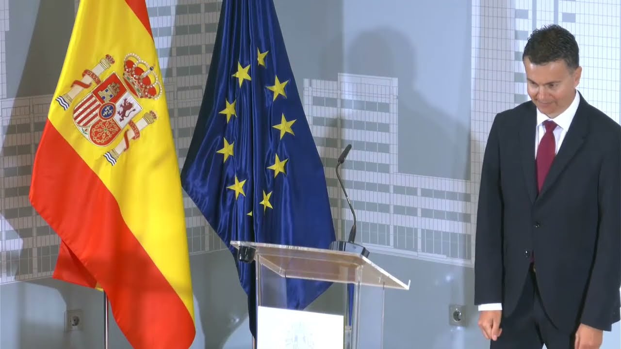 Toma de posesión de D.Héctor Gómez como Ministro de Industria, Turismo y Comercio