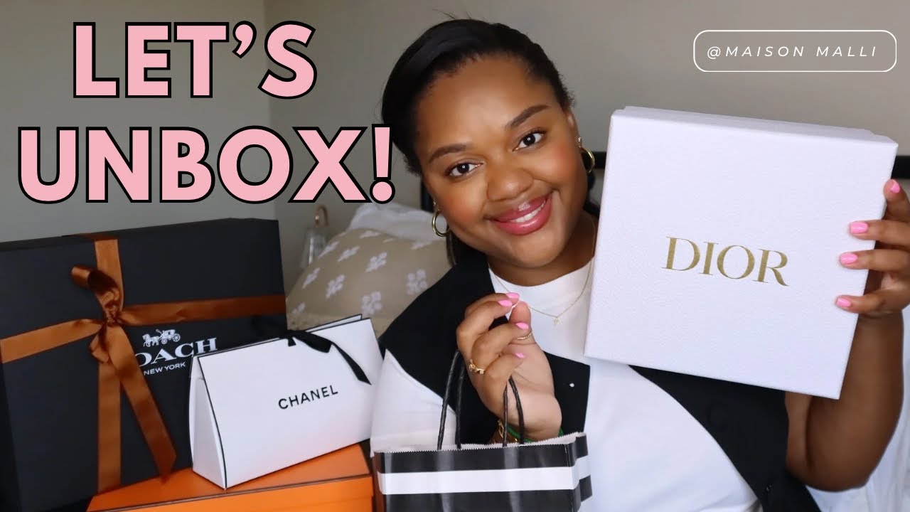 A VERY SPECIAL HERMES PIECE - Luxury Unboxing 2024 + Dior + Coach + More!