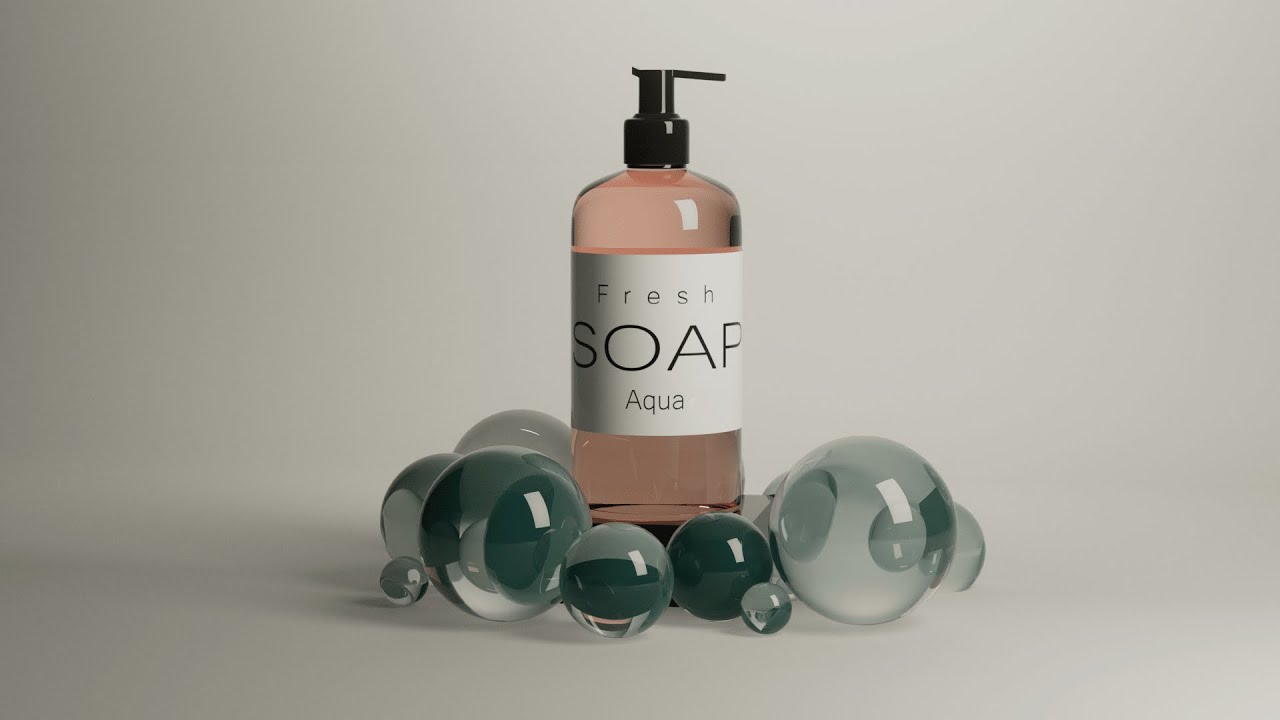 How to 3D Model anything / product / soap in 3 minutes Cinema 4D Beginners Tutorial