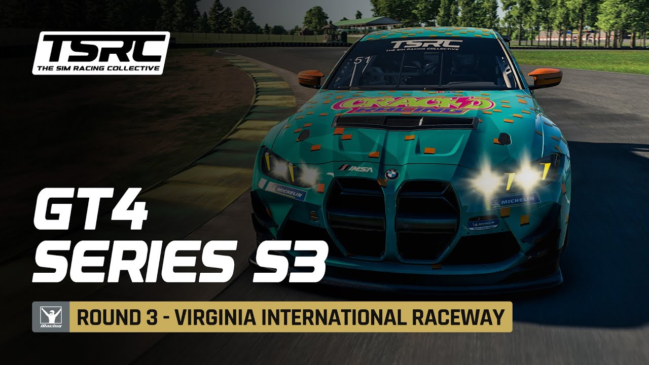 TSRC GT4 Series S3 | iRacing | Round 3 @ Virginia International Raceway