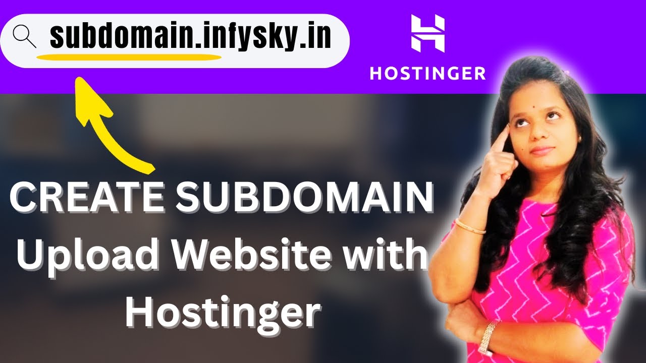 How to Create a Subdomain + Upload App + Website with Hostinger | Host a Website in Honstinger