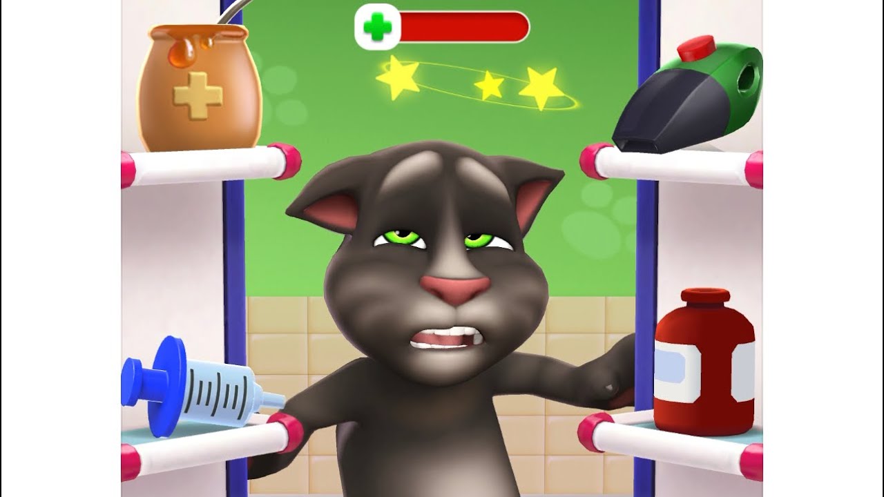 Poor tom got sick 🤒 || Talking tom 2!