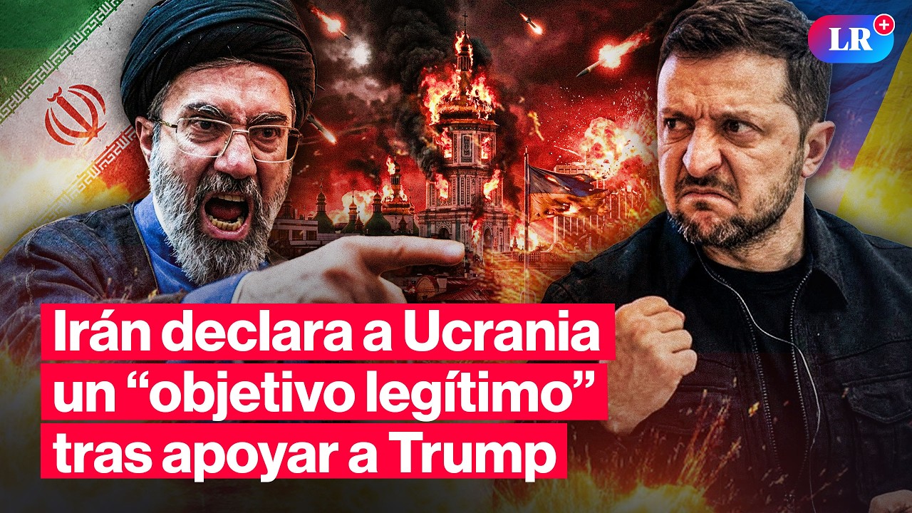 IRÁN PONE la MIRA en UCRANIA y lo declara un “OBJETIVO LEGÍTIMO” tras apoyar a EE. UU. #LR