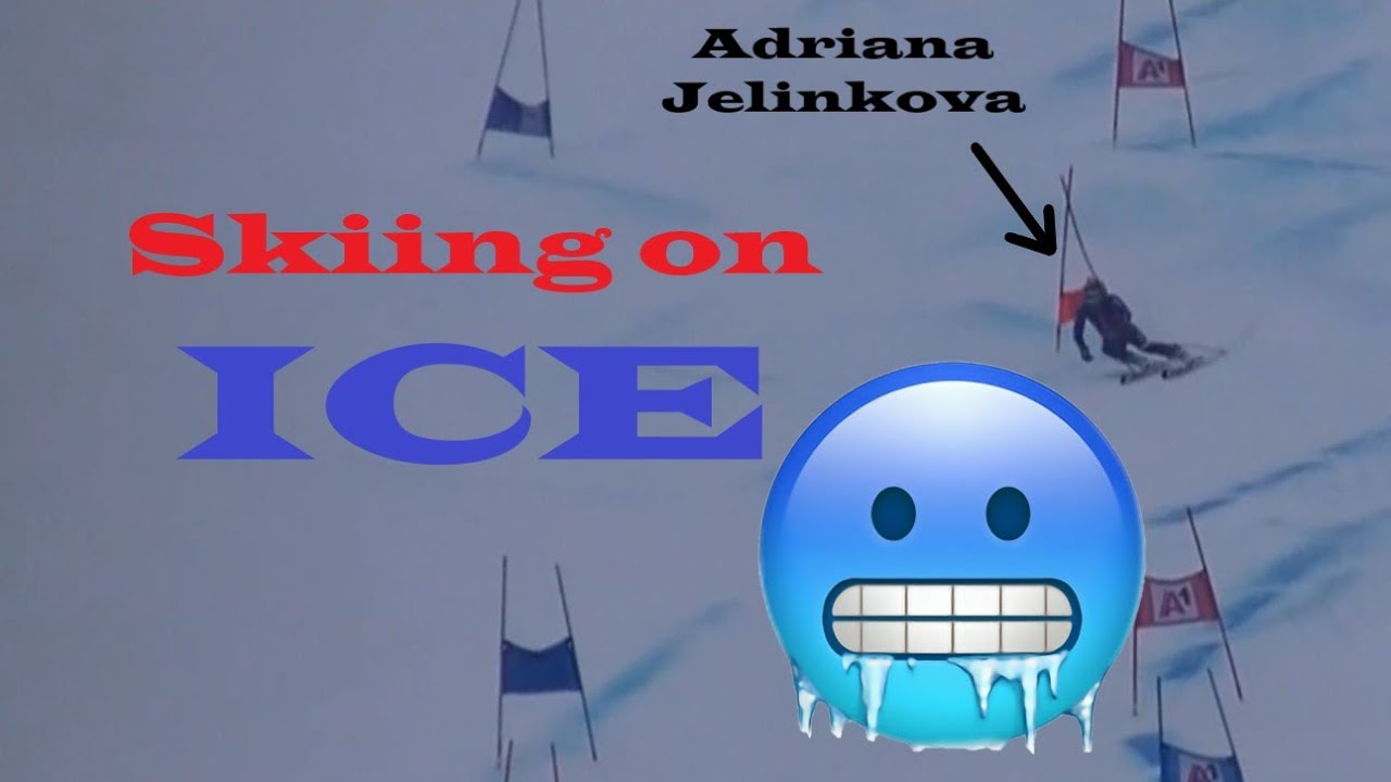 How Pros ski on Ice (ft. Adriana Jelinkova)