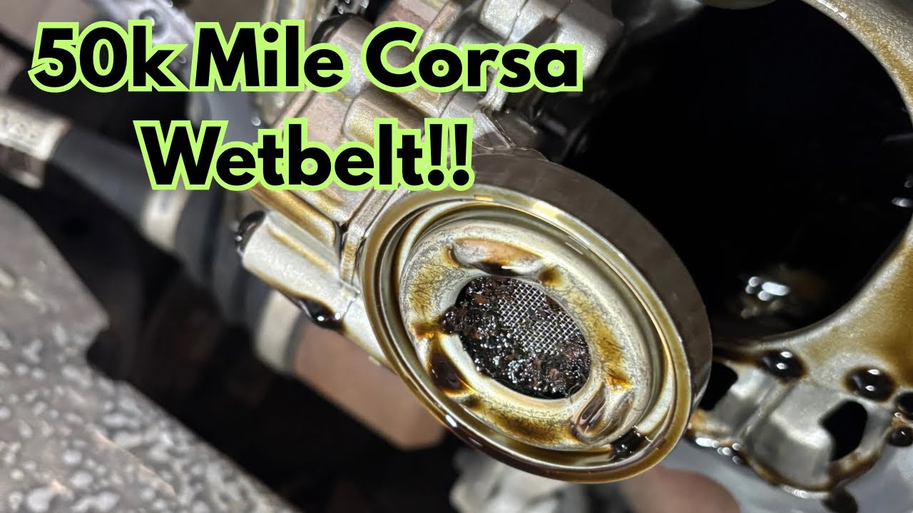 Замена ремня ГРМ Vauxhall Corsa 1.2!! 50 тыс. миль!!