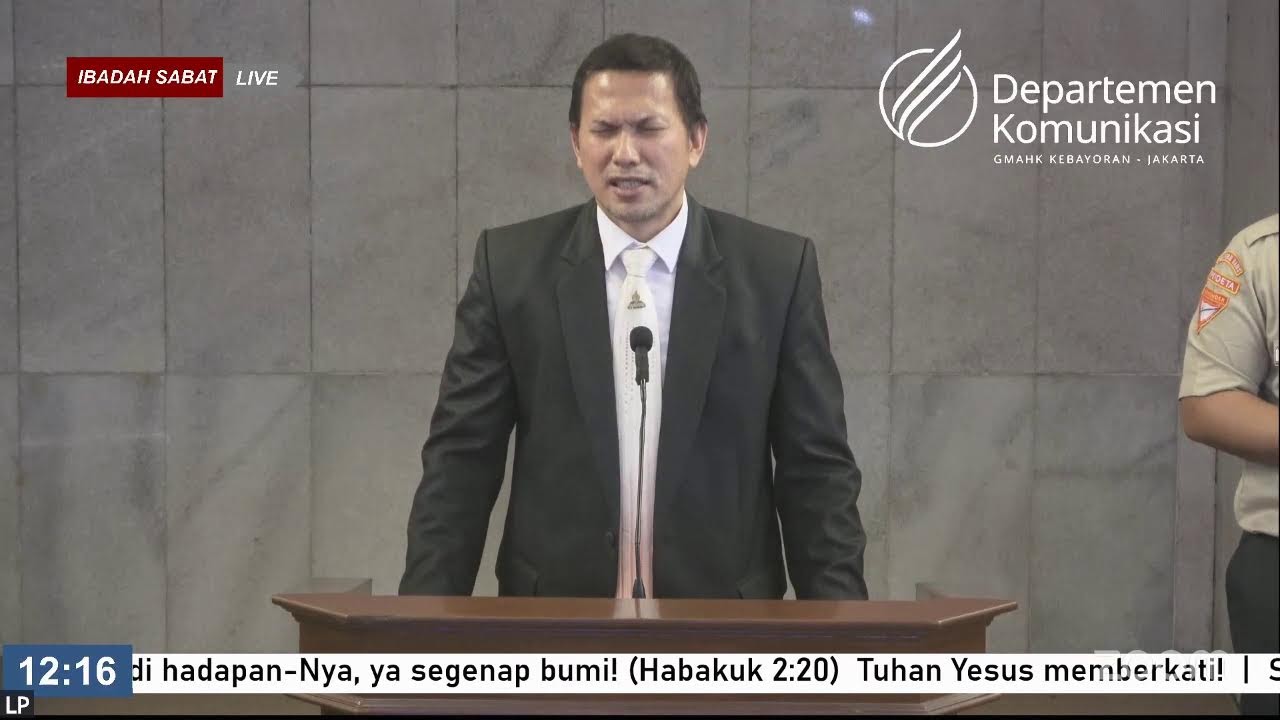 🔴 LIVE IBADAH SABAT GMAHK KEBAYORAN - 28 Februari 2026